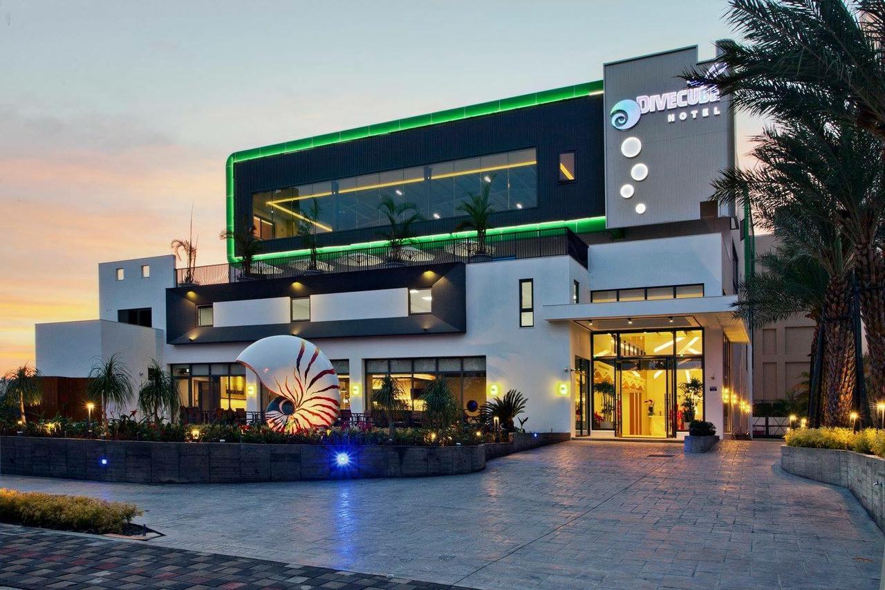 Divecube Hotel Taichung Exterior foto